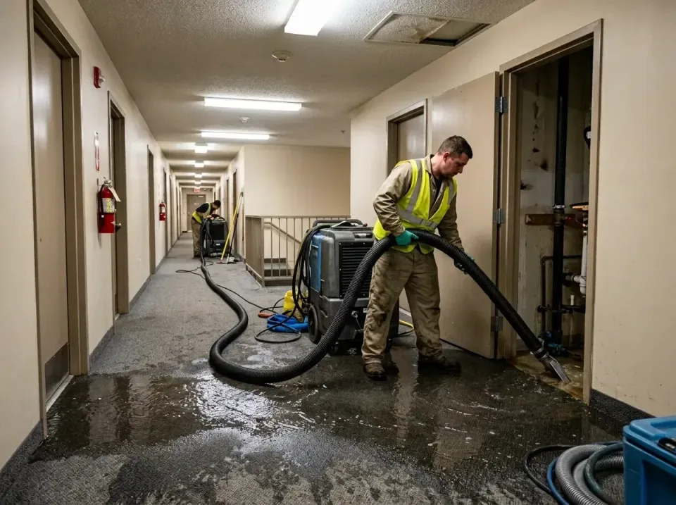 multi-unit-apartment-hallway-f-005 — frequently asked questions, Emergency Burst Pipe Water Extraction & Removal in Surf Cit…